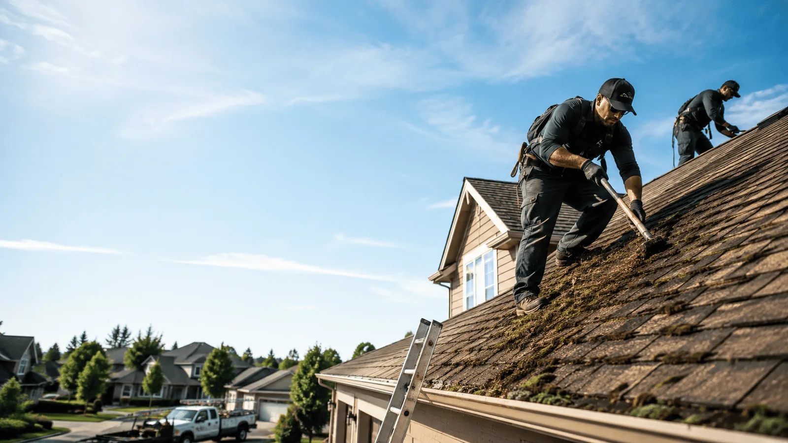 Roof Moss Removal in Bridgewater, SD near me